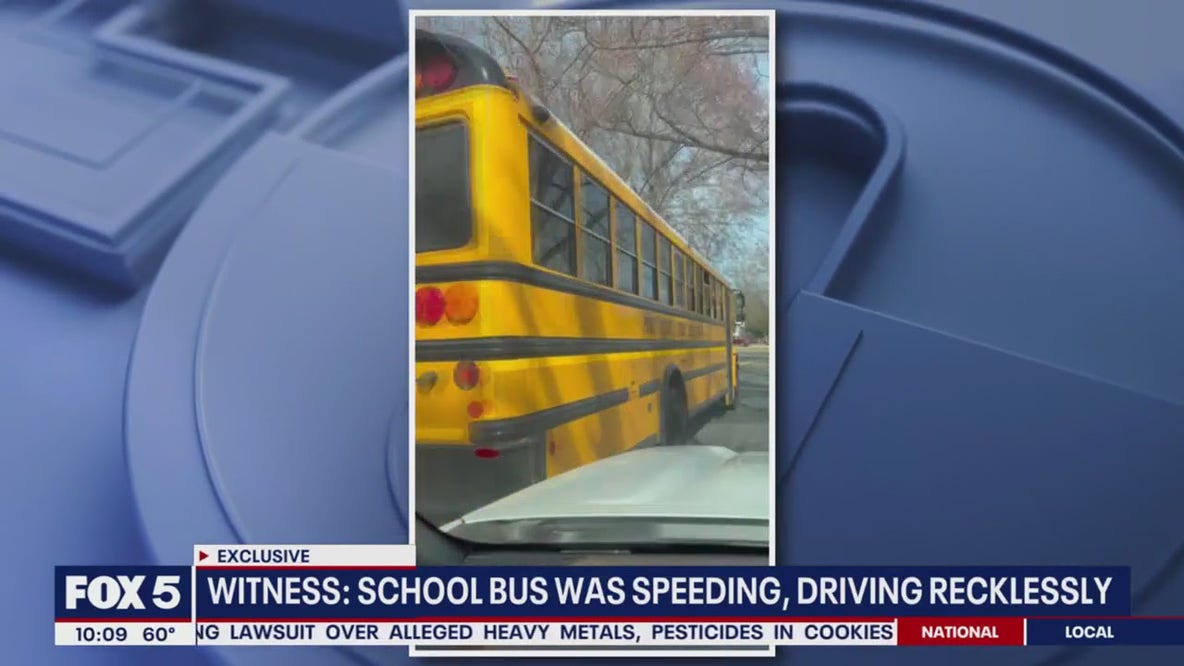 Video shows school bus speeding, driving recklessly in Largo